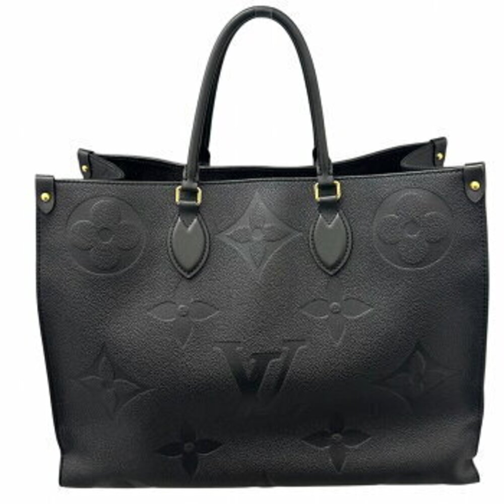 LOUIS VUITTON OnTheGo Monogram Empreinte Black Handbag Tote Bag